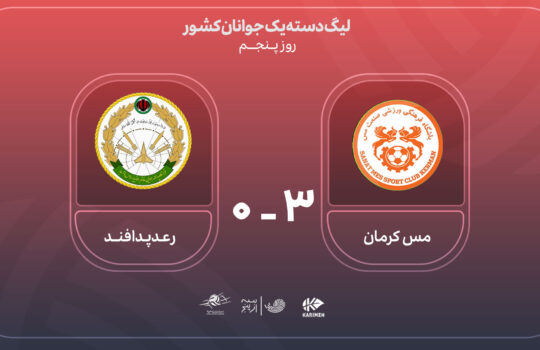 آرشیو بازی مس کرمان-رعد پدافند/ روز پنجم لیگ دسته یک جوانان کشور سه از پنج والیبال 3az5