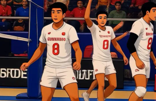 رکوردشکنی مرتضی شریفی AI volleyball 3az5 vnl والیبال سه از پنج