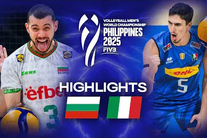 خلاصه بازی ایتالیا 3-1 بلغارستان/ فینال قهرمانی جهان والیبال سه از پنج volleyball 3az5