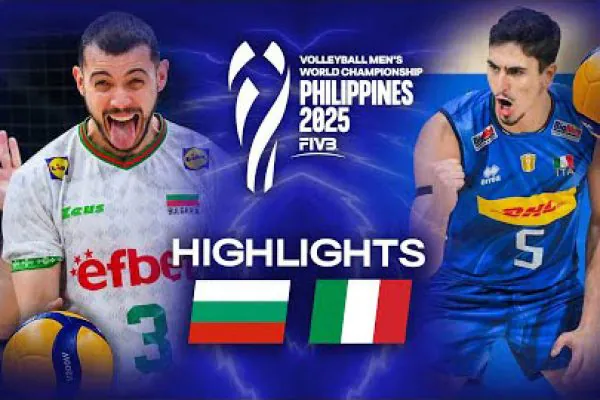 خلاصه بازی ایتالیا 3-1 بلغارستان/ فینال قهرمانی جهان والیبال سه از پنج volleyball 3az5