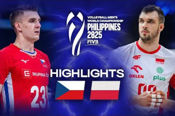 خلاصه بازی لهستان 3-1 چک/ رده بندی قهرمانی جهان والیبال سه از پنج volleyball 3az5